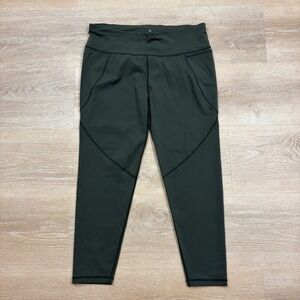 Sweaty Betty The Power 7/8 Leggings Women's XL Color Green